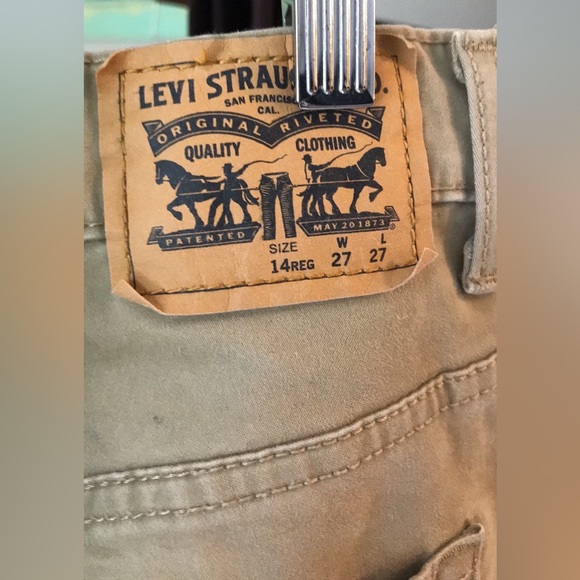Levi’s 511 Boys denim pants khakis 14R. Used in great conditions. - Picture 8 of 12